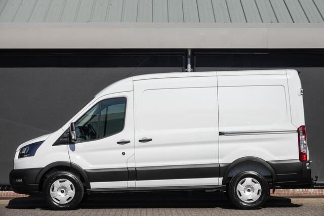 Ford TRANSIT L2H2 130Pk | 350 | 3.500Kg Trekgewicht | Trend | 2xSchuifdeur | Virtual Cockpit | Achteruitrijcamera | Trekhaak | Frozen White