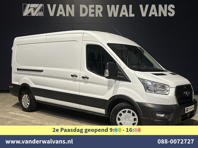 Ford TRANSIT 2.0 TDCI 131pk L3H2 Euro6 Airco | Camera | Navigatie | Android Auto | Cruisecontrol Parkeersensoren, Stoelverwarming, Verwarmde voorruit, Bijrijdersbank