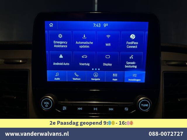 Ford TRANSIT 2.0 TDCI 131pk L3H2 Euro6 Airco | Camera | Navigatie | Android Auto | Cruisecontrol Parkeersensoren, Stoelverwarming, Verwarmde voorruit, Bijrijdersbank