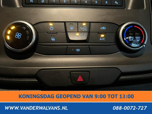 Ford TRANSIT 2.0 TDCI 131pk L3H2 Dubbele Cabine Euro6 Airco | 6-Zits | LED | 2500kg Trekhaak Cruisecontrol, Verwarmde voorruit, Parkeersensoren