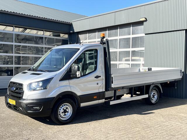 Ford TRANSIT 350 2.0 TDCI L4H1 Maxi Openlaadbak Pick-up Bluetooth telefoon voorbereiding 3-Persoons Euro 6 open laadbak P-up Bakwagen Bpm vrij voor particulier gebruik!!