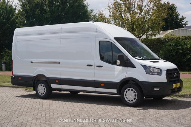 Ford TRANSIT 350L 130PK L4H3 BPM VRIJ!! 12" Sync4 Navi, Trekhaak, Stoel-Stoel!! NR. B01*