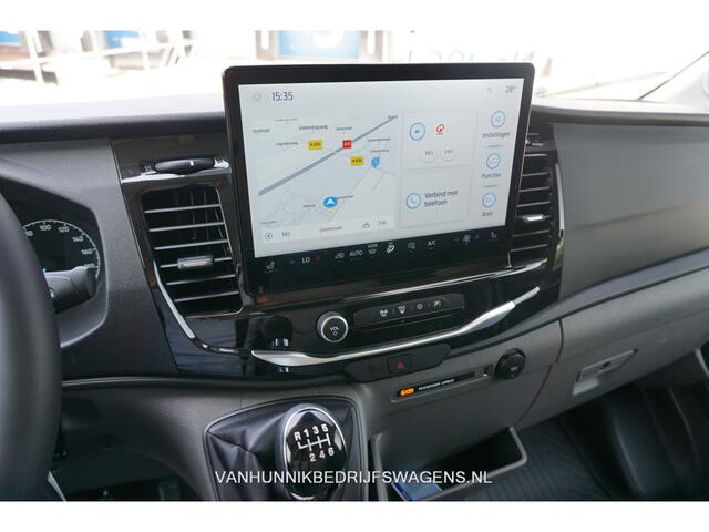 Ford TRANSIT 350L 130PK L4H3 BPM VRIJ!! 12" Sync4 Navi, Trekhaak, Stoel-Stoel!! NR. B01*