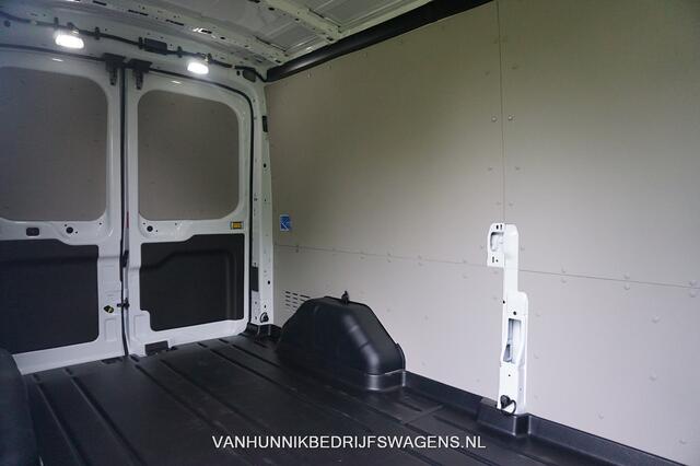 Ford TRANSIT 350L 130PK L3H2 Trend LDT BPM VRIJ!! 12" Sync Apple CP/Android A, Camera, Trekhaak!! NR. W04*