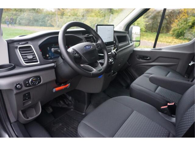 Ford TRANSIT 350L 130PK L3H2 Trend LDT BPM VRIJ!! 12" Sync Apple CP/Android A, Camera, Trekhaak!! NR. W04*