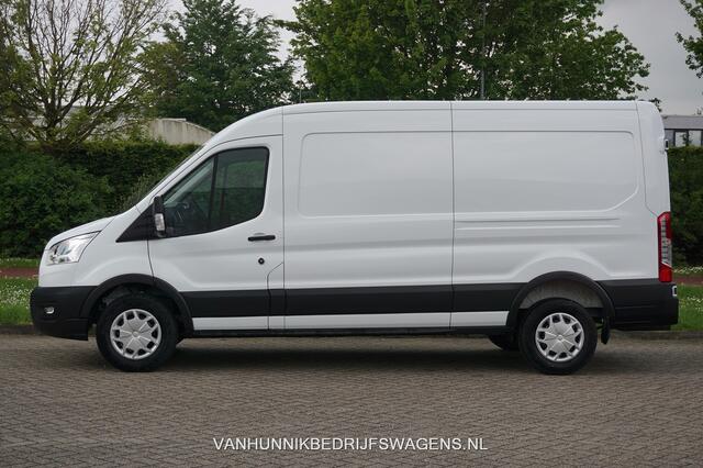 Ford TRANSIT 350L 130PK L3H2 Trend LDT BPM VRIJ!! 12" Sync Apple CP/Android A, Camera, Trekhaak!! NR. W07*
