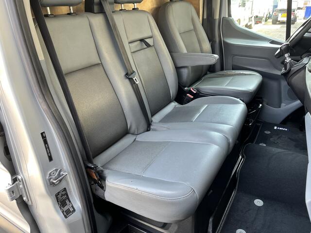 Ford TRANSIT 350 2.0 TDCI L3 DC Laadkraan Telefoonverbinding 3-Persoons Telefoonverbinding 1e eigenaar Pick up p-up bakwagen Euro 6 Bpm vrij voor ondernemers