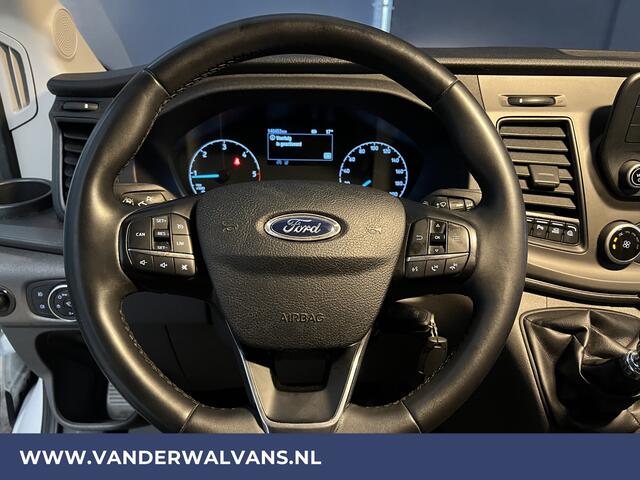 Ford TRANSIT 2.0 TDCI 131pk L4H3 Euro6 Airco | Camera | Cruisecontrol | Verwarmde voorruit Parkeersensoren, Bijrijdersbank