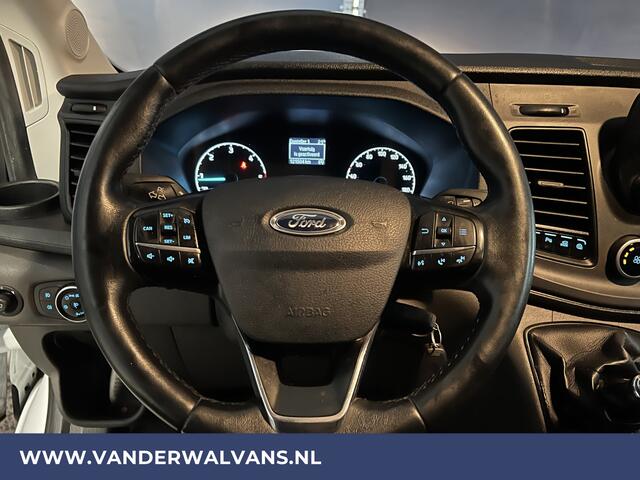 Ford TRANSIT 2.0 TDCI 185pk L4H3 Euro6 Airco | Camera | LED | Cruisecontrol | Verwarmde voorruit Parkeersensoren, Bijrijdersbank, 2800kg trekvermogen