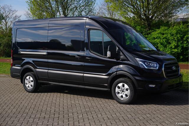 Ford TRANSIT 350L L3H2 Limited AUT-8 165PK BPM VRIJ Navi, Adap. Cruise, 360° Cam, Trekhaak, Xenon!! NR. 241