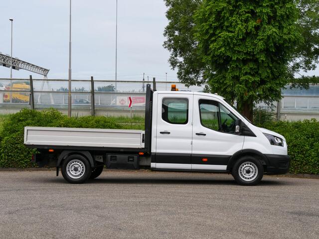 Ford TRANSIT 350 2.0 TDCI L3H1 Dubbele Cabine Ambiente OPEN LAADBAK | 7 PERSOONS | TREKHAAK