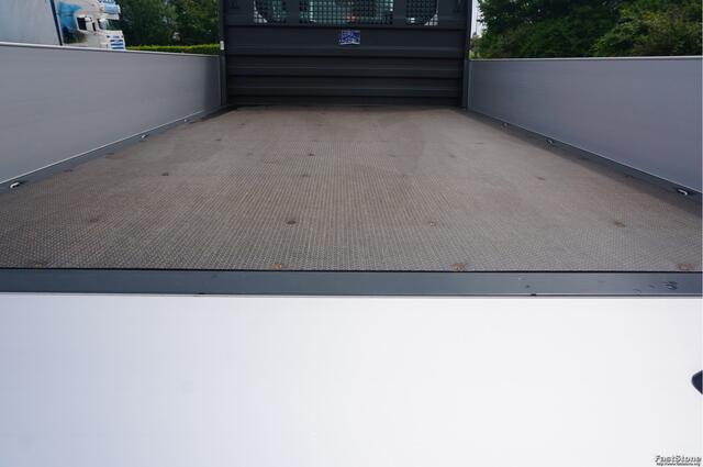 Ford TRANSIT 350L Open laadbak 170PK Dubbellucht L3 Airco, Camera, 3.5T, 230V Omv. Trekhaak! NR. 411