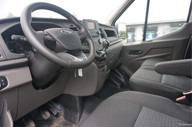 Ford TRANSIT 350L Open laadbak 170PK Dubbellucht L3 Airco, Camera, 3.5T, 230V Omv. Trekhaak! NR. 411