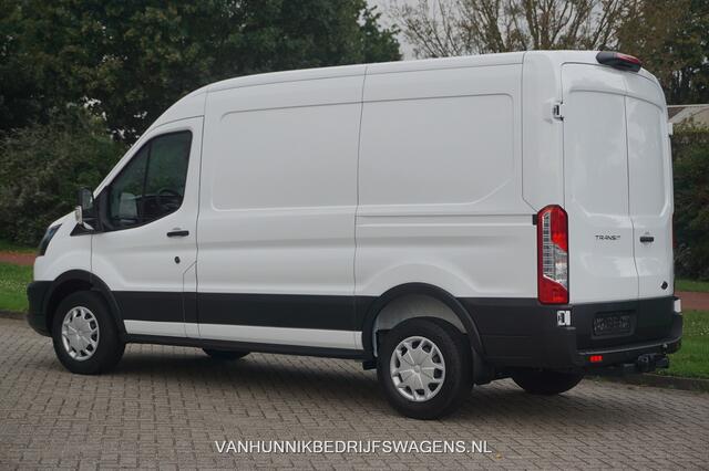 Ford TRANSIT 350M LDT 130PK L2H2 BPM VRIJ!! 12" Sync 4 Apple CP/Android A. Camera, Trekhaak!! NR. WV04*