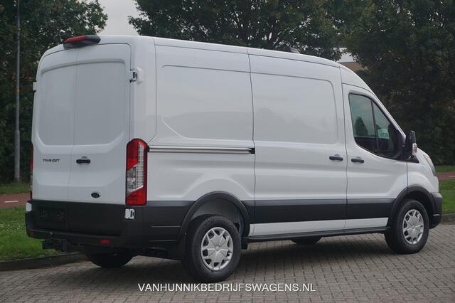 Ford TRANSIT 350M LDT 130PK L2H2 BPM VRIJ!! 12" Sync 4 Apple CP/Android A. Camera, Trekhaak!! NR. WV04*