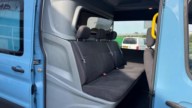 Ford TRANSIT 2.0 TDCI 125KW 170PK DC DUBBELE CABINE L3H2 EURO 6 AIRCO/ NAVIGATIE/ CRUISE CONTROL/ TREKHAAK/ 100% DEALERONDERHOUDEN