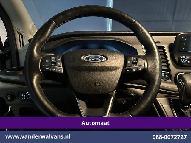 Ford TRANSIT 2.0 TDCI 131pk Automaat L3H3 Euro6 Airco | Camera | Cruisecontrol | Stoelverwarming | Parkeersensoren, Verwarmde voorruit, Bijrijdersbank
