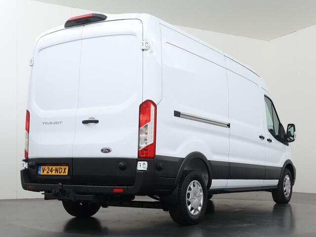 Ford TRANSIT 350 | 2.0 TDCI | Aut. | L3 H2 | Trend | TREKHAAK 2500KG AHW | CLIMATE CONTROL | NAVIGATIE | PARKEERSENSOREN V+A | CRUISE CONTROL | BIJRIJDERSBANK | LAADRUIMTE PAKKET | APPLE CARPLAY / ANDROID AUTO | STOEVERWARMING