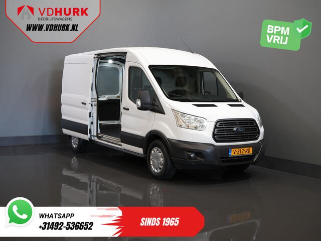 Ford TRANSIT 330 2.0 TDCI 130 pk Trend Aut. L3H2 Carplay/ Camera/ PDC/ Cruise/ Trekhaak/ Airco