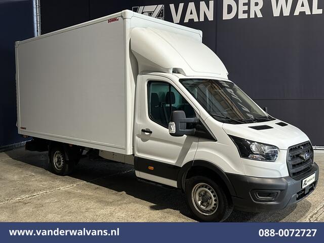 Ford TRANSIT 2.0 TDCI 130pk Bakwagen 221cm hoog Laadklep Euro6 Airco | 3-Zits | Camera Verwarmde voorruit, Bijrijdersbank, 2750kg Trekvermogen
