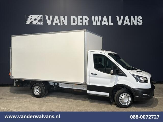 Ford TRANSIT 2.0 TDCI 170pk Bakwagen Laadklep Dubbel Lucht Euro6 Airco | Cruiscontrol | Verwarmde Voorruit 940kg laadvermogen, Bijrijdersbank