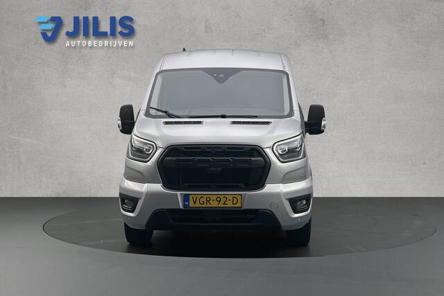 Ford TRANSIT 2.0 TDCI 185 PK Limited dubbel Cabine | Camera | Dubbele schuifdeur | Parkeersensoren | Trekhaak | Adaptieve cruise control | Airco