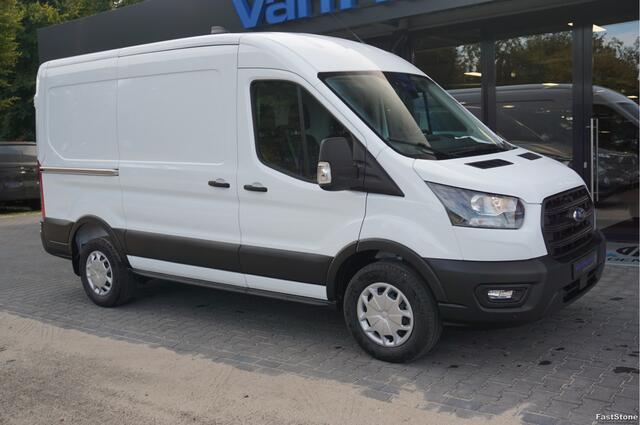 Ford TRANSIT 350M 105PK L2H2 BPM VRIJ!! 12" Sync 4 Apple CP/Android A. Camera, Trekhaak!! NR. A20