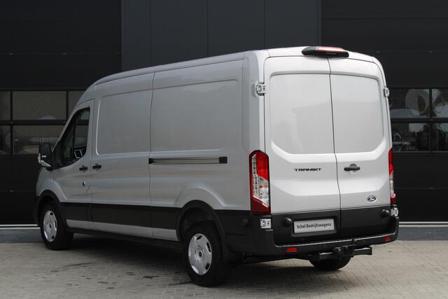 Ford TRANSIT 350 2.0 TDCI L3H2 Trend 165pk - Facelift - 2x Schuifdeur - 360 Camera - Trekhaak - ACC - Stoel & Stoelverwarming - Blind Spot - Navi - 270gr deuren - Rijklaar