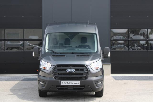 Ford TRANSIT 350 2.0 TDCI L3H2 Trend 165pk - Facelift - 2x Schuifdeur - 360 Camera - Trekhaak - ACC - Stoel & Stoelverwarming - Blind Spot - Navi - 270gr deuren - Rijklaar