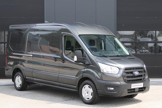Ford TRANSIT 350 2.0 TDCI L3H2 Trend 165pk - Facelift - 2x Schuifdeur - 360 Camera - Trekhaak - ACC - Stoel & Stoelverwarming - Blind Spot - Navi - 270gr deuren - Rijklaar