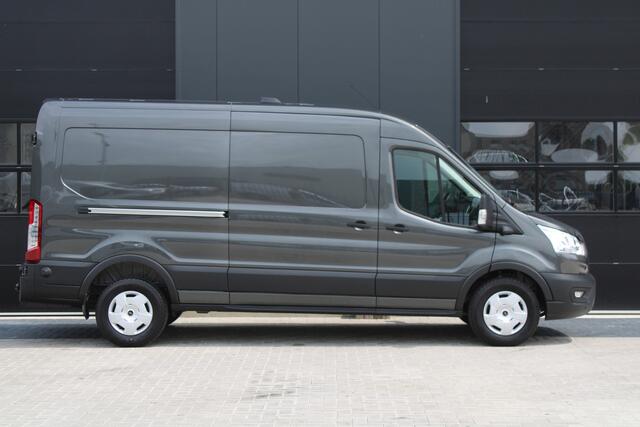 Ford TRANSIT 350 2.0 TDCI L3H2 Trend 165pk - Facelift - 2x Schuifdeur - 360 Camera - Trekhaak - ACC - Stoel & Stoelverwarming - Blind Spot - Navi - 270gr deuren - Rijklaar