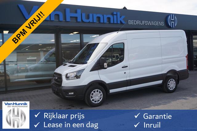 Ford TRANSIT 350M 105PK L2H2 BPM VRIJ!! 12" Sync 4 Navi, Adap Cruise, Camera, Stoel Stoel!! NR. A27