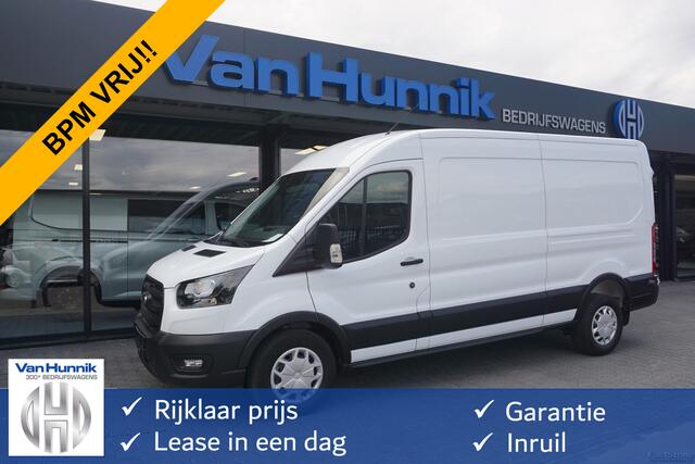 Ford TRANSIT 350L 105PK L3H2 BPM VRIJ!! 12" Sync 4 Apple CP/Android A, Camera, 270° Deur!! NR. A46