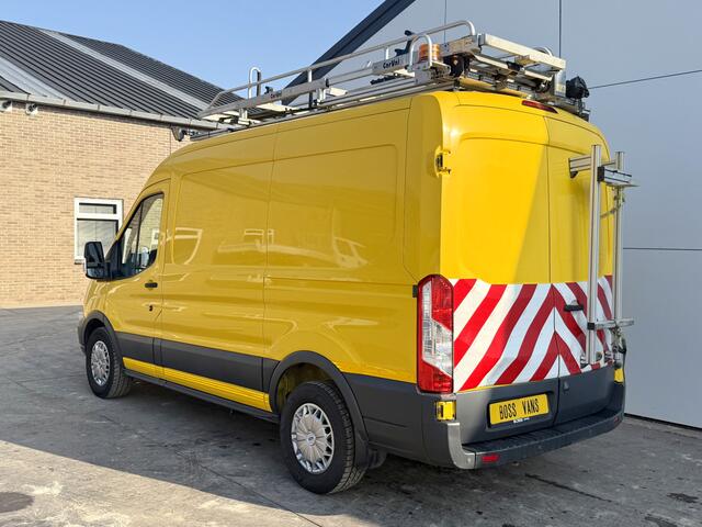 Ford TRANSIT 350 2.0 TDCI 130PK Elektrisch Imperiaal Volledige Carval Inbouw Airco Cruise Control Camera Navigatie Standkachel Parkeersensoren voor achter