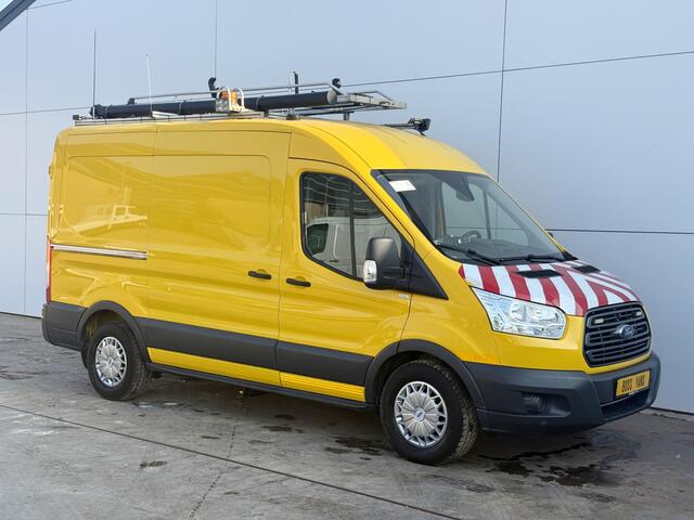 Ford TRANSIT 350 2.0 TDCI 130PK Elektrisch Imperiaal Volledige Carval Inbouw Airco Cruise Control Camera Navigatie Standkachel Parkeersensoren voor achter