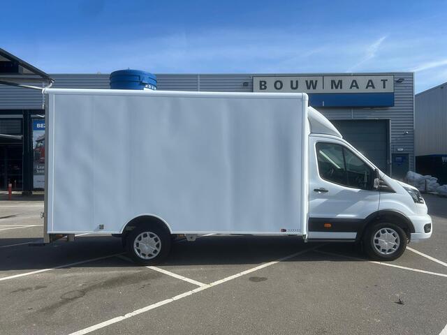 Ford TRANSIT 350 2.0 TDCI L4H1 Trend Skeletal | Uit voorraad leverbaar | Gesloten Bak met Deuren | Kenteken 2024 | Bluetooth | Cruise Control | Voorruitverwarming | Laadvermogen 1303 KG | Sync4 |