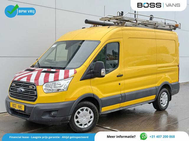 Ford TRANSIT 350 2.0 TDCI 130pk Elektrisch Imperiaal Volledige Carval Inbouw Airco Cruise Control Camera Navigatie Standkachel Parkeersensoren voor achter