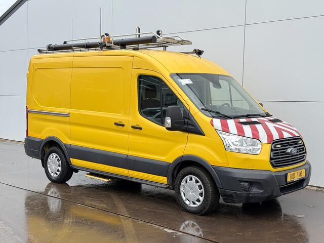 Ford TRANSIT 350 2.0 TDCI 130pk Elektrisch Imperiaal Volledige Carval Inbouw Airco Cruise Control Camera Navigatie Standkachel Parkeersensoren voor achter