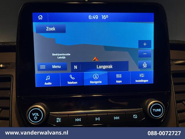Ford TRANSIT 2.0 TDCI 131pk L4H3 Euro6 Airco | Camera | Apple Carplay | Navigatie | Cruisecontrol | Stoelverwarming Cruisecontrol, parkeersensoren, verwarmde voorruit, bijrijdersbank, Android auto
