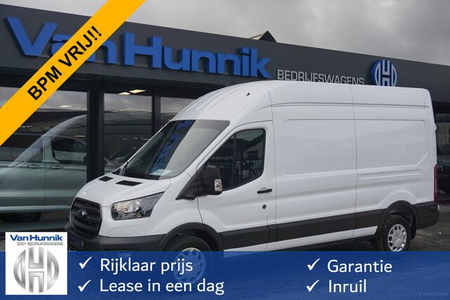 Ford TRANSIT 350L 130PK L3H3 BPM VRIJ!! Navi, 360° Camera, Adap. Cruise, 270° Deur!! NR. A11