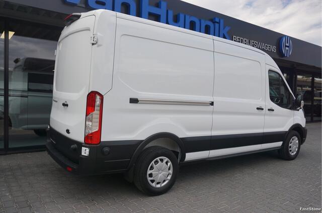 Ford TRANSIT 350L 130PK AUT L3H2 BPM VRIJ!! 12" Sync 4 Navi, Camera, 270° Deur, 230V Omvormer!! NR. A77