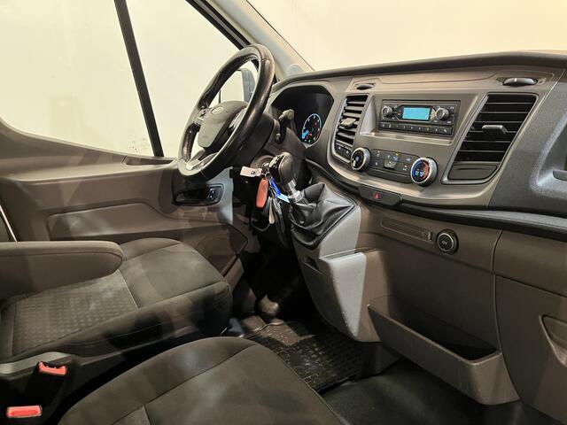 Ford TRANSIT 350 2.0 TDCI L2H1 Trend AWD 4X4 170 PK Open Laadbak / Euro 6 / Airco / Cruise Control / Trekhaak / 3-Zits / 80.300 KM !!
