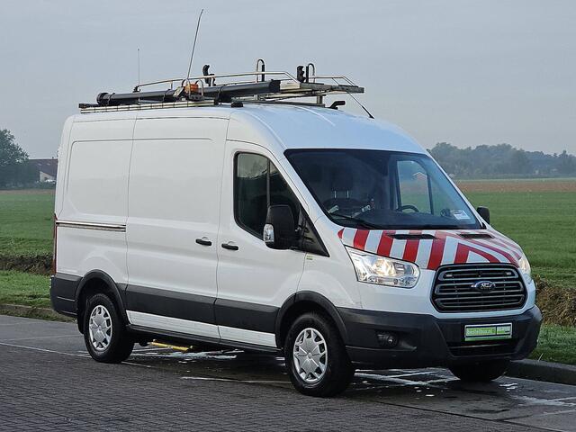 Ford TRANSIT 350 2.0 TDCI L2H2 Trend Imperiaal Werkplaats-Inrichting Navi Airco Camera 130Pk Euro6 Oh-Historie 1e Eigenaar!