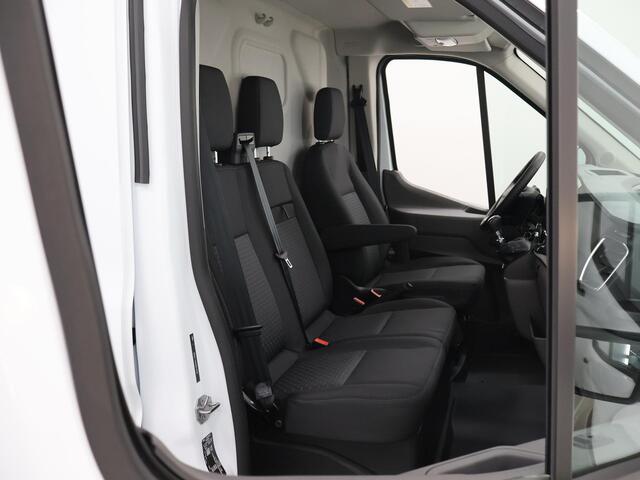 Ford TRANSIT 350 | 2.0 TDCI | L3 H2 | Trend | TREKHAAK 2500 KG AHW | CLIMATE CONTROL | NAVIGATIE | PARKEERSENSOREN V+A | CRUISE CONTROL | BIJRIJDERSBANK | LAADRUIMTE PAKKET | APPLE CARPLAY / ANDROID AUTO | STOEVERWARMING