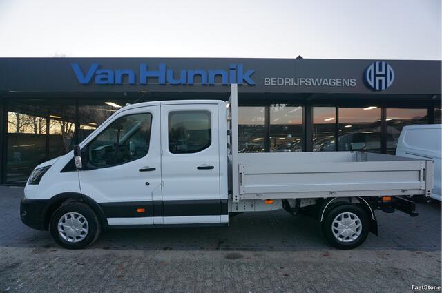Ford TRANSIT 350L 130PK Doka L3 BPM VRIJ!! Airco, Cruise, Trekhaak!! NR. J01*
