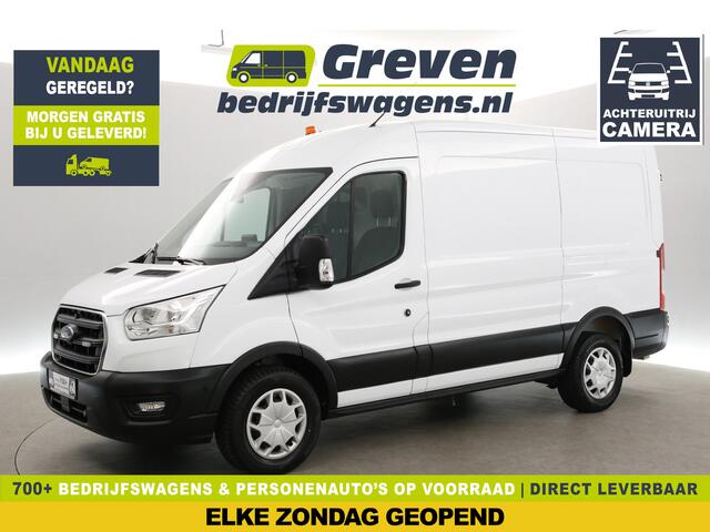 Ford TRANSIT 2.0 EcoBlue 170PK L2H2 | Airco | Camera | Cruise | 3-Zits | Carplay | Stoelverw. | Parkeersens.