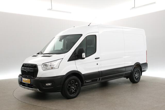 Ford TRANSIT 350 2.0 TDCI Trail 170PK L3H2 | Airco | Adap. Cruise | 3-Zits | Camera | Carplay | Trekh. | Stoelverw.