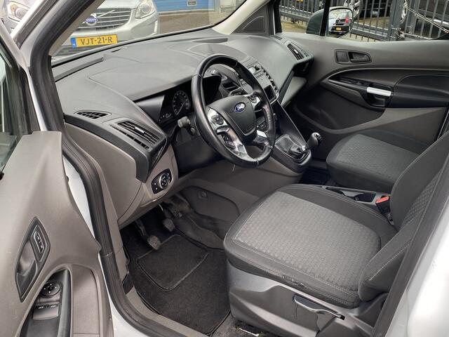 Ford TRANSIT CONNECT 1.5 EcoBlue L1 Trend EURO 6, 6-BAK, 2X SCHUIFDEUR, AIRCO, CRUISE CONTROL, PARKEERSENSOREN V+A, BLUETOOTH-RADIO-USB, ELEK-RAMEN, CENT-VERGRENDELING, NL AUTO