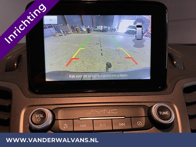 Ford TRANSIT CONNECT 1.5 EcoBlue 100pk L2H1 Inrichting Euro6 Airco | Camera | Navigatie | Android Auto | Cruisecontrol Trekhaak, Parkeersensoren, Stoelverwarming, Verwarmde voorruit