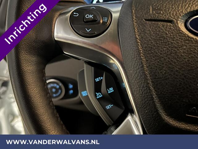 Ford TRANSIT CONNECT 1.5 EcoBlue 100pk L2H1 Inrichting Euro6 Airco | Camera | Navigatie | Android Auto | Cruisecontrol Trekhaak, Parkeersensoren, Stoelverwarming, Verwarmde voorruit